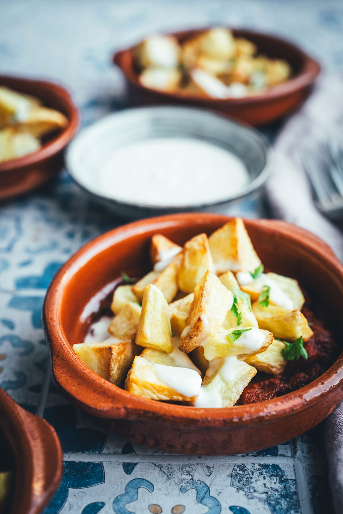 Patatas Bravas aus der Heißluftfritteuse - moey&amp;#39;s kitchen foodblog