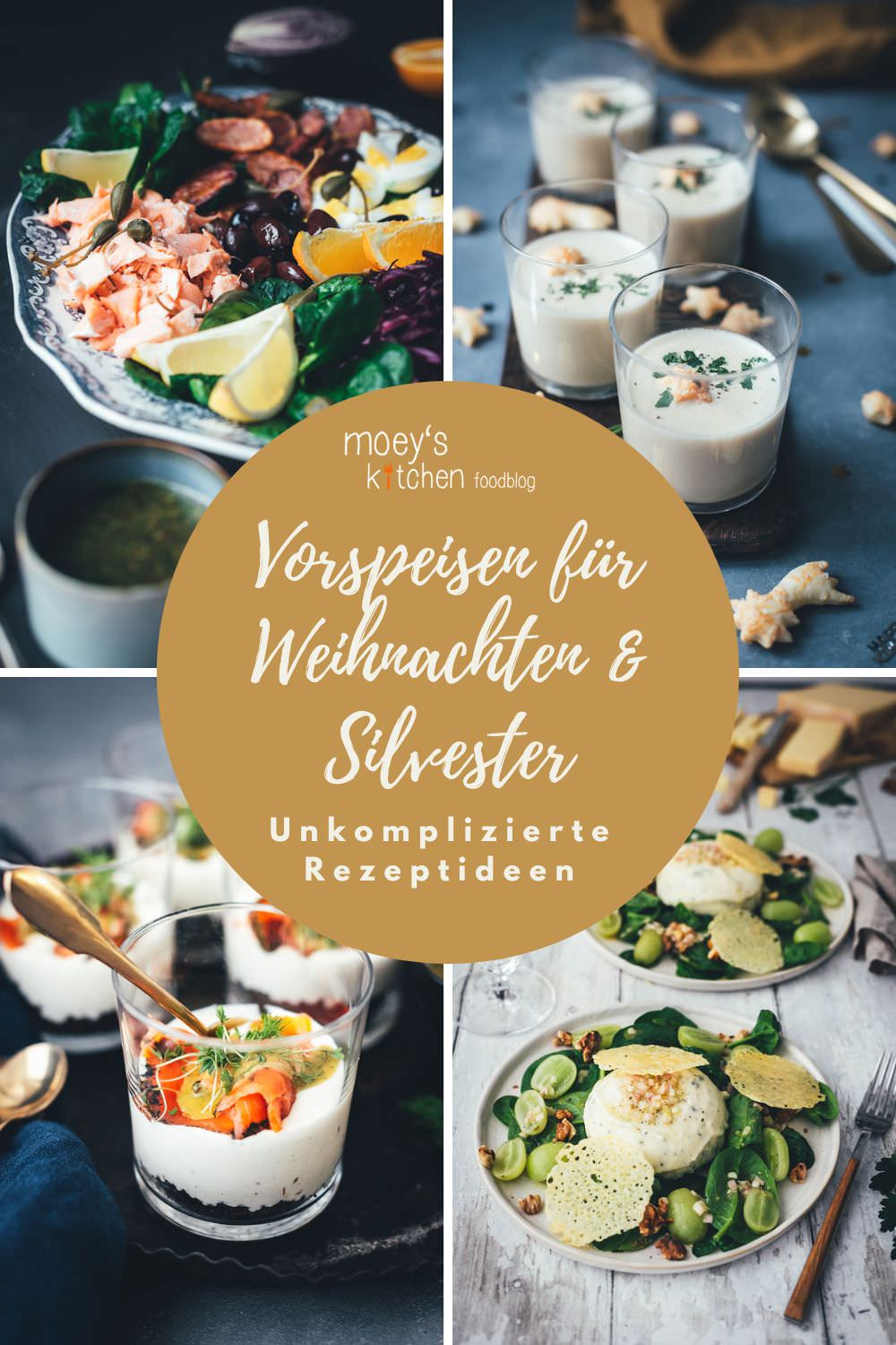 Meine Rezeptsammlung für Vorspeisen-Ideen zu Weihnachten und Silvester | moeyskitchen.com