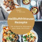 In meiner Rezeptsammlung Heißluftfritteuse finden sich 10 leckere Rezepte für Snacks und einfache Gerichte aus dem Airfryer!