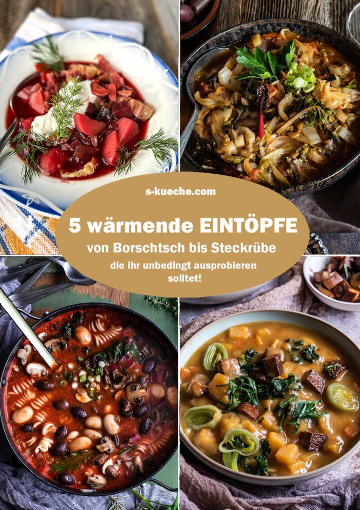 Collage mit Eintöpfen von Simone von der S-Küche